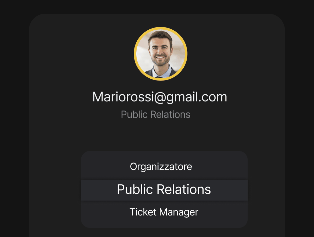 Widget ingaggio per ruolo — classifica PR